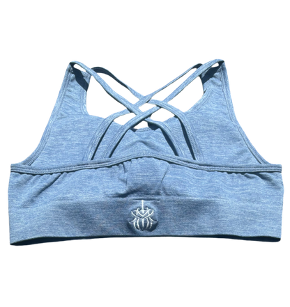 Aurora Sports Bra - Sky Blue🏙️