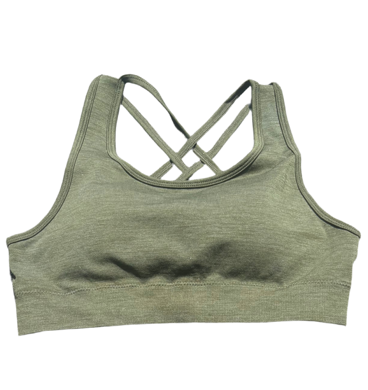 Aurora Sports Bra - Olive Green🫒