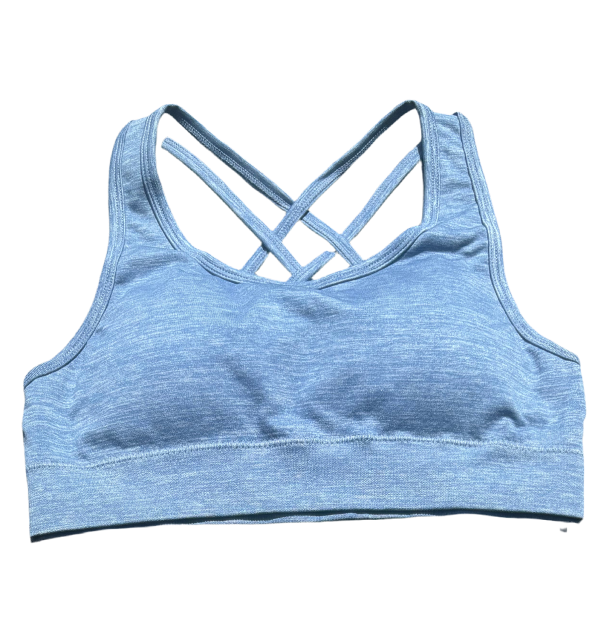 Aurora Sports Bra - Sky Blue🏙️