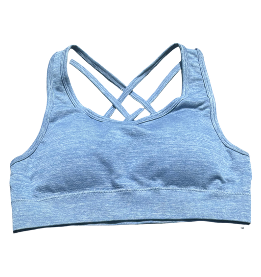 Aurora Sports Bra - Sky Blue🏙️